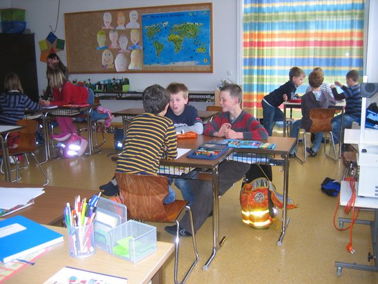 Unterricht in der Brüder - Grimm - Schule